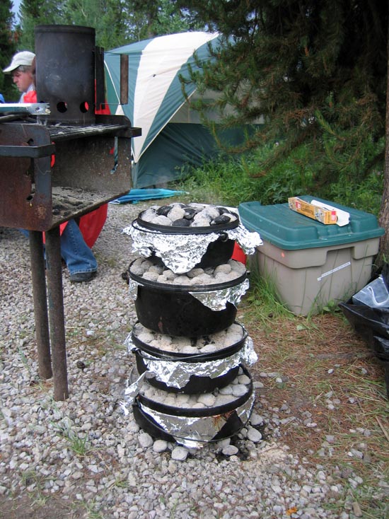 2006 family reunion in Yellowstone National Park